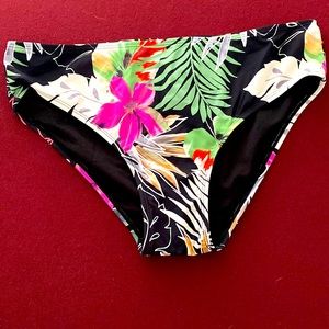 Swimsuits For All tropical print bikini bottom - size 10